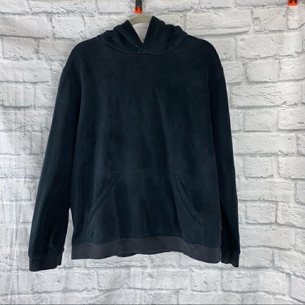 Simply for sports cotton blend hoodie w/front pocket black sz youth XL